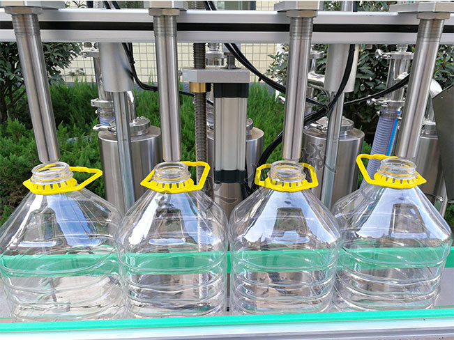 多頭自動調和油灌裝機-調和食用油灌裝機